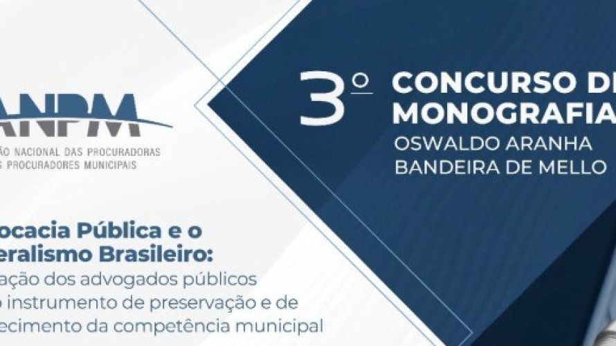 3º Concurso de Monografias Oswaldo Aranha Bandeira de Mello